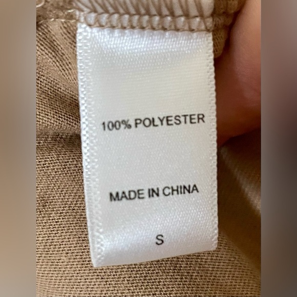 Koolaburra by UGG Pullover Size Small Sherpa Fleece Brushed Back Tan Quarter Zip - Picture 12 of 12